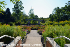 Easterly View of Botanical Gardens